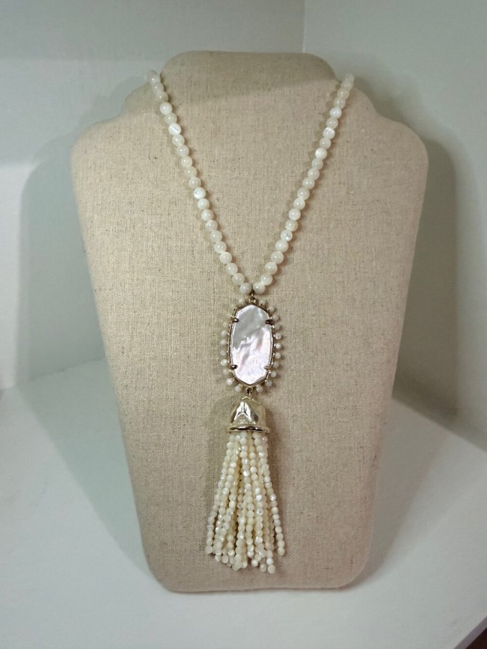 NWT! Kendra Scott Tatiana Beaded Tassel Necklace